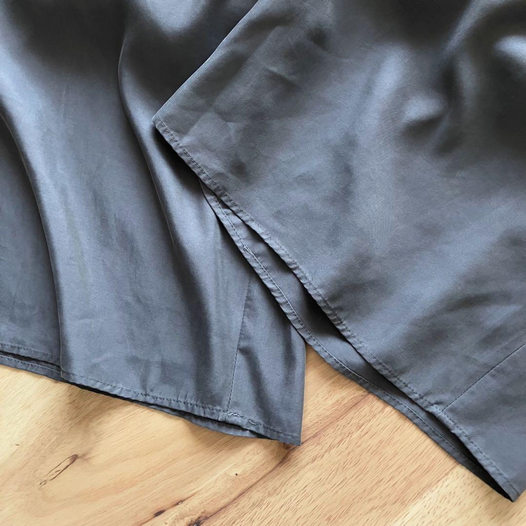 【2024SS】FRAMeWORK キュプラツイルキャミサロペット 36 グレー