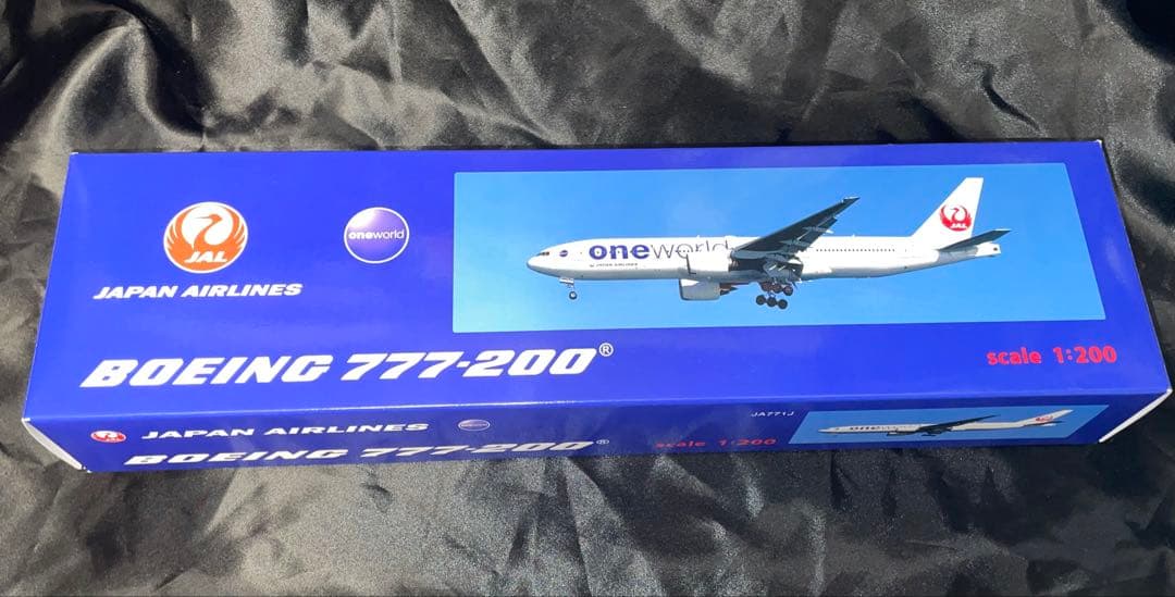 [美品]JAL B777-200 ONE WORLD塗装JA771J 1/200