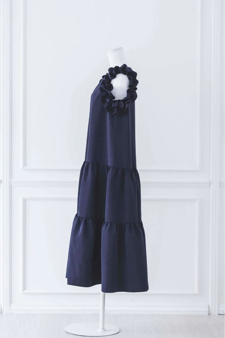 bitnabi ビンナビ　par-lang ドレス　ネイビー