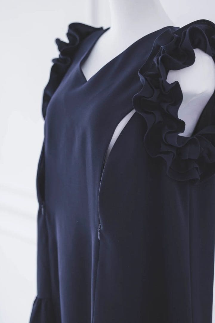 bitnabi ビンナビ　par-lang ドレス　ネイビー