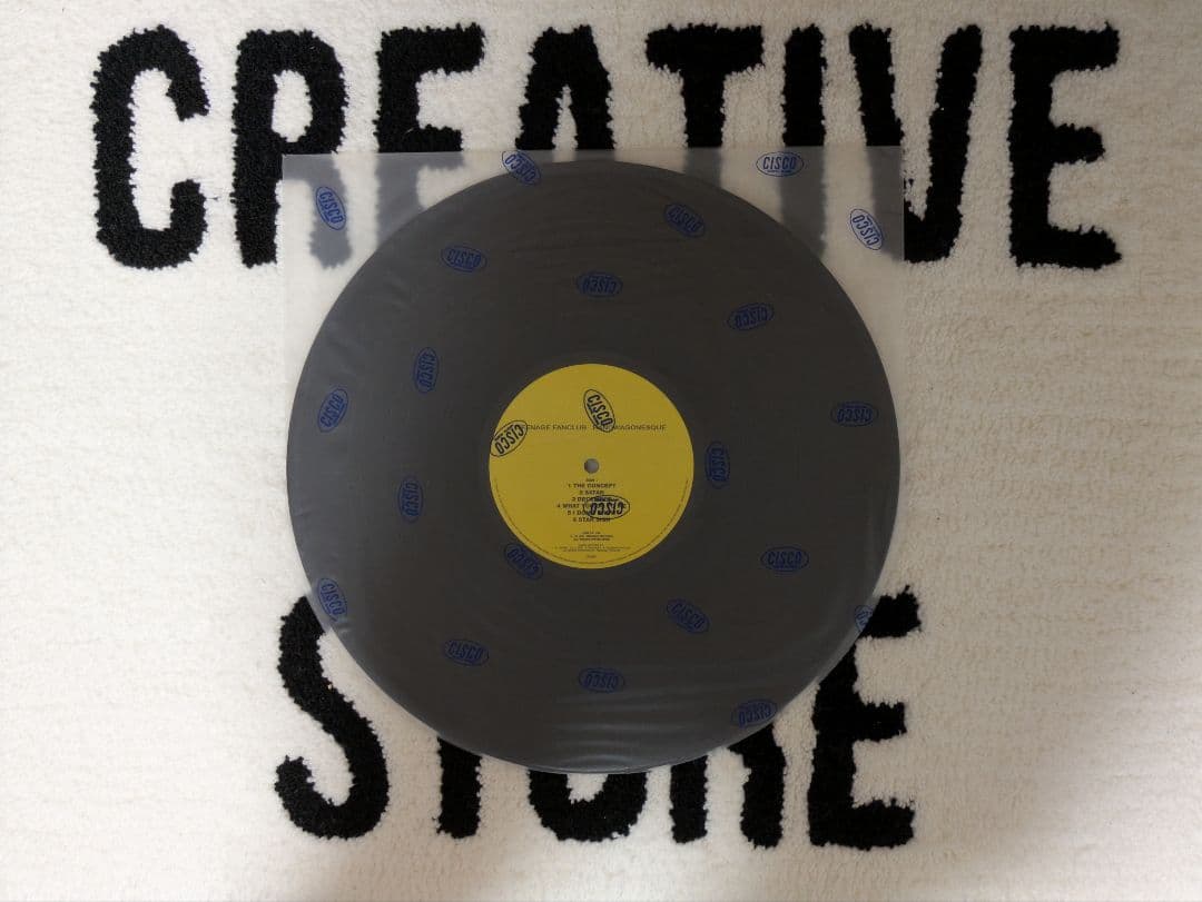 TEENAGE FANCLUB「BANDWAGONESQUE」LP レコード