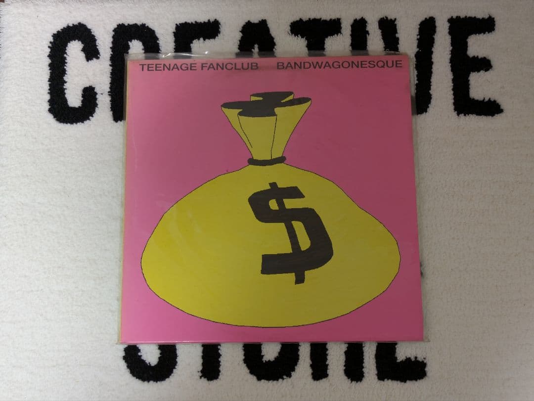 TEENAGE FANCLUB「BANDWAGONESQUE」LP レコード