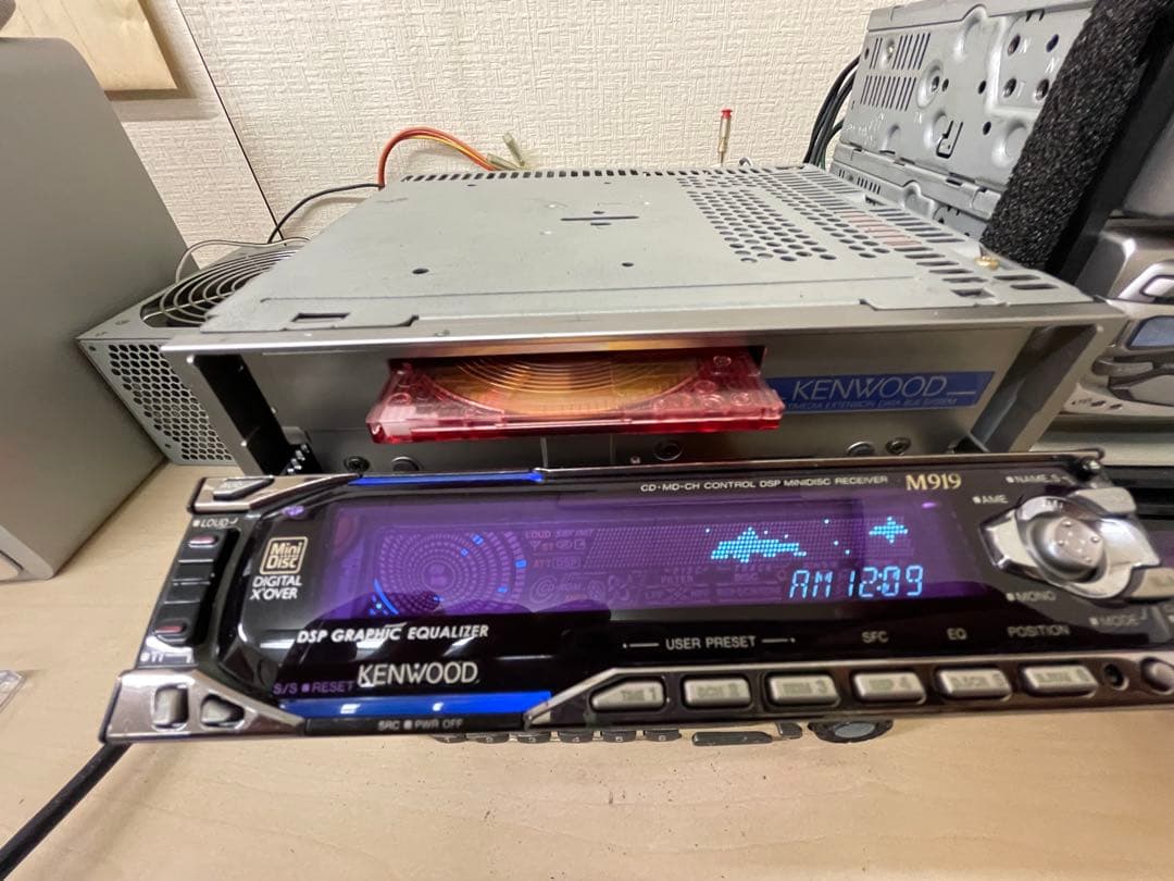 ケンウッド KENWOOD M919 ヘッドユニット MD 極力当日発送します