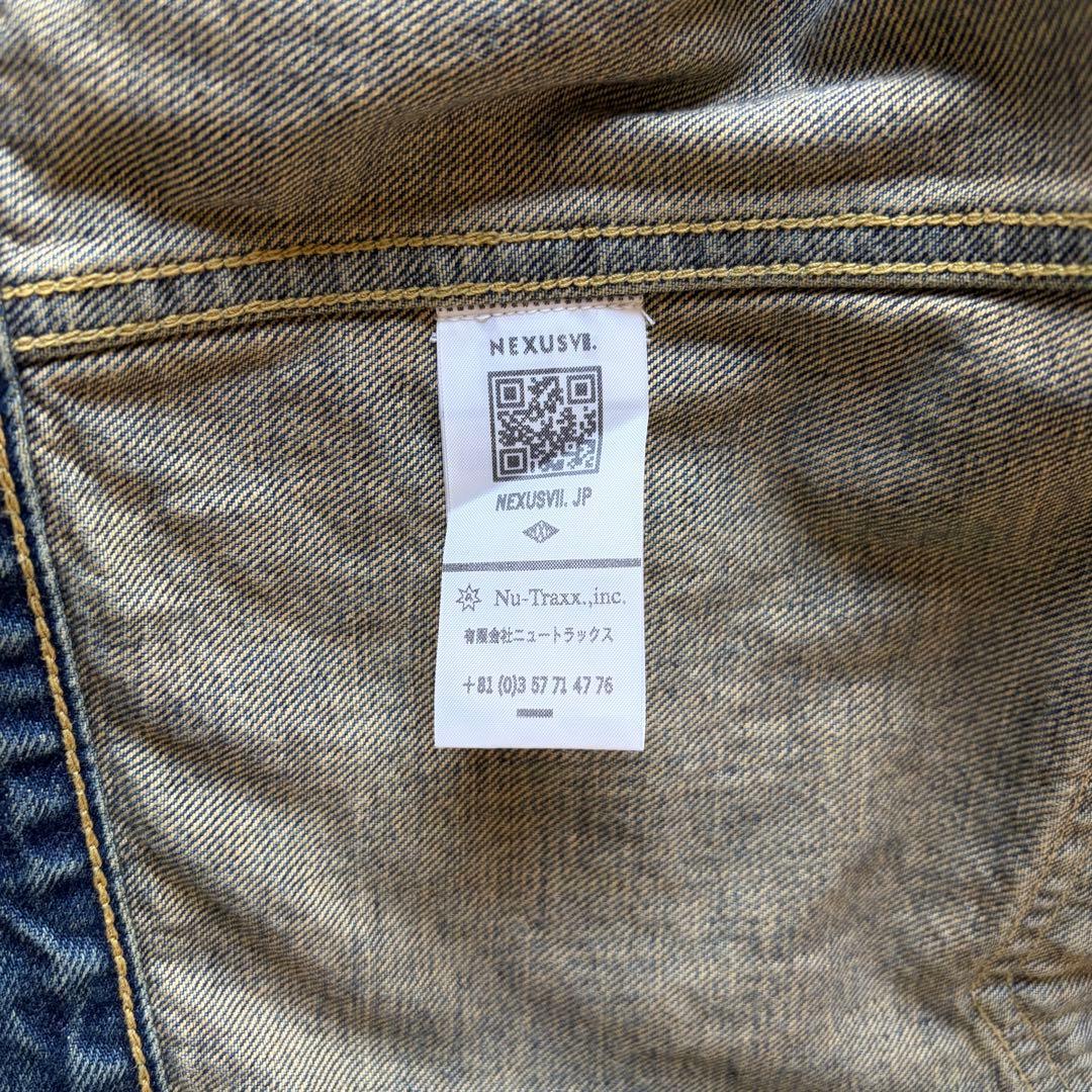 NEXUSVII. ダメージデニムジャケット 新品未使用