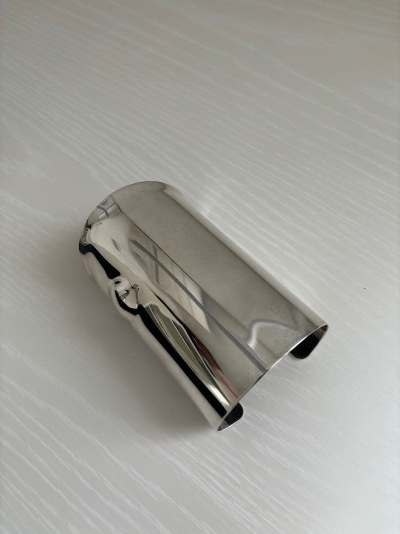 【Maison Martin Margiela】バングル ブレスレット シルバー