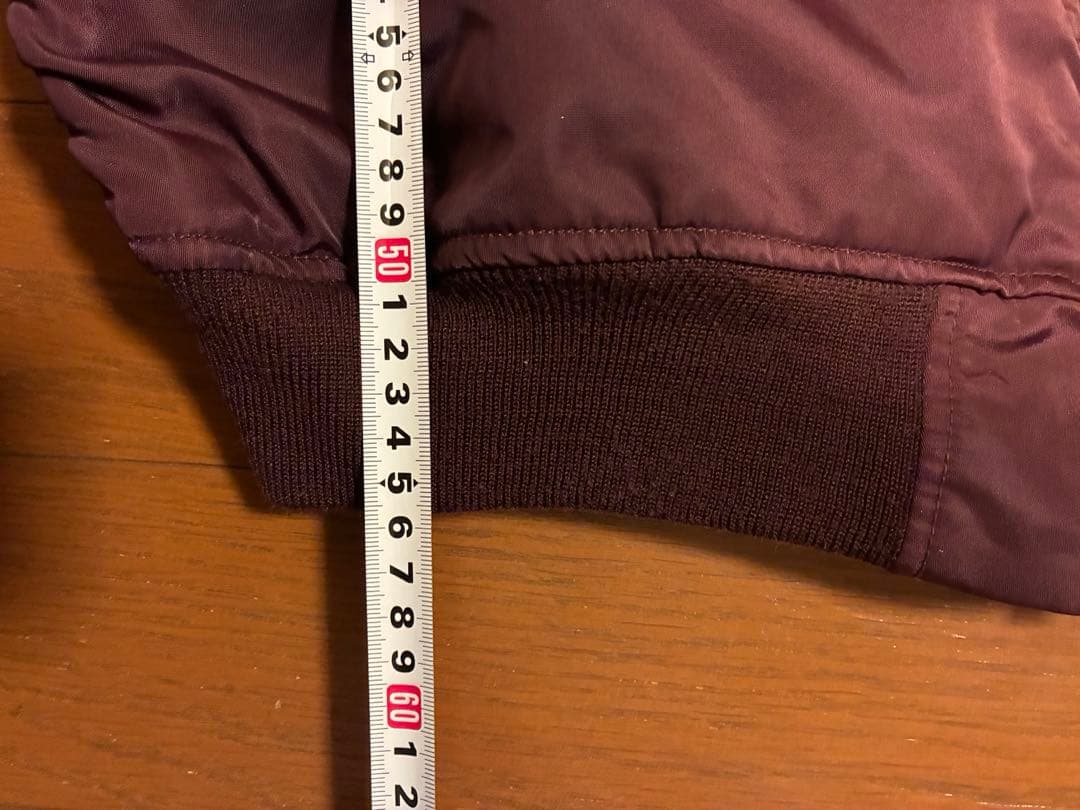 Harley-Davidson　MA-1　ボルドー　ヴィンテージ　バックロゴ