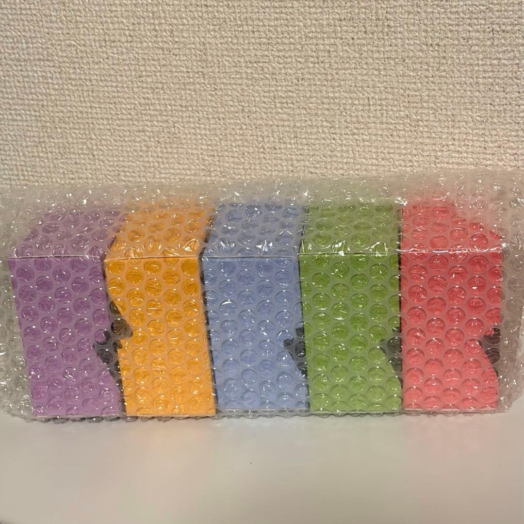 【未開封】嵐を旅する展覧会 コップのフチ子 座る嵐 5人セット ダイキャストカー