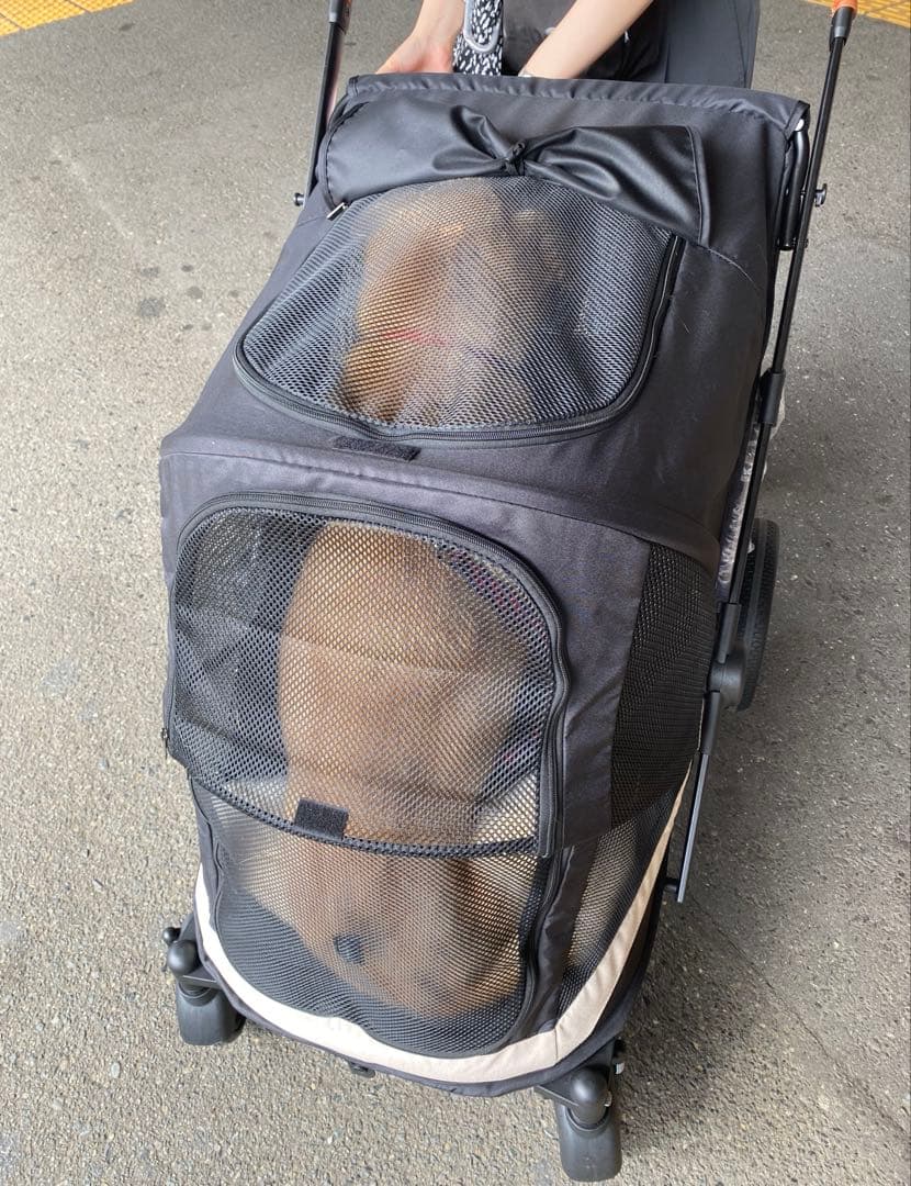 Totoro ball 大型犬カート 大型犬バギー