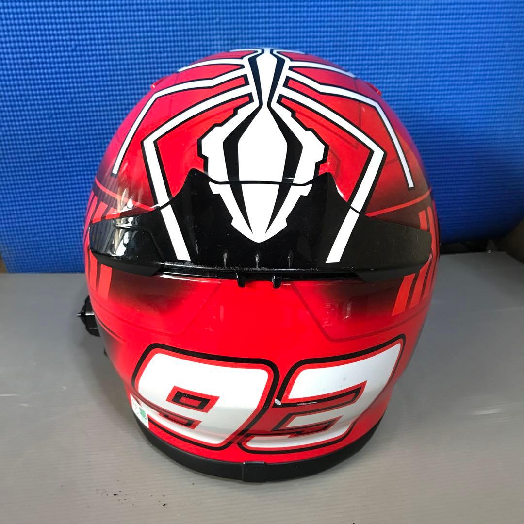 SHOEI ショウエイ Z-7 フルフェイス ヘルメット Mサイズ 赤 レッド