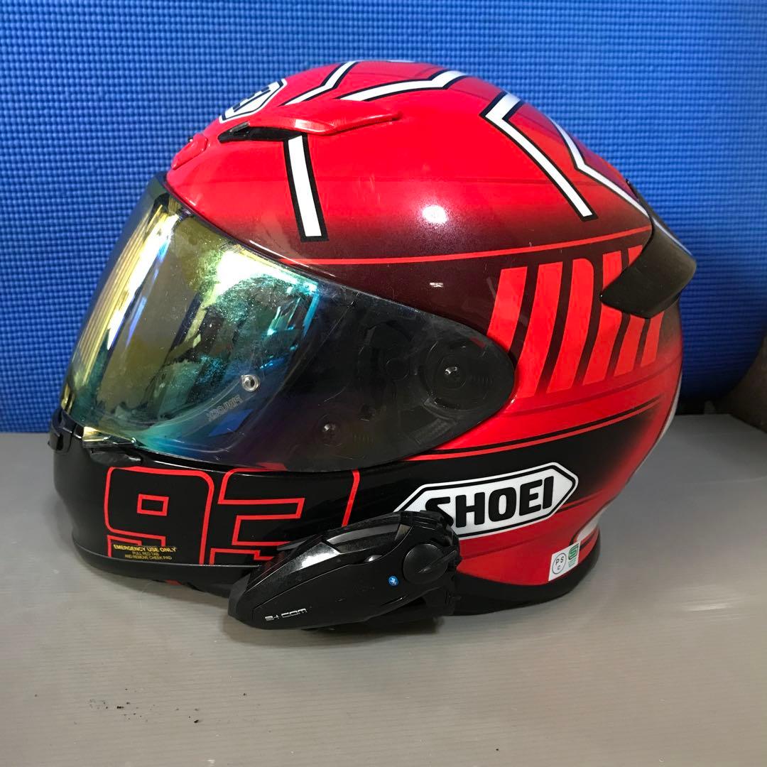 SHOEI ショウエイ Z-7 フルフェイス ヘルメット Mサイズ 赤 レッド