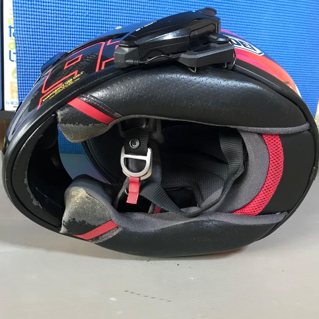 SHOEI ショウエイ Z-7 フルフェイス ヘルメット Mサイズ 赤 レッド