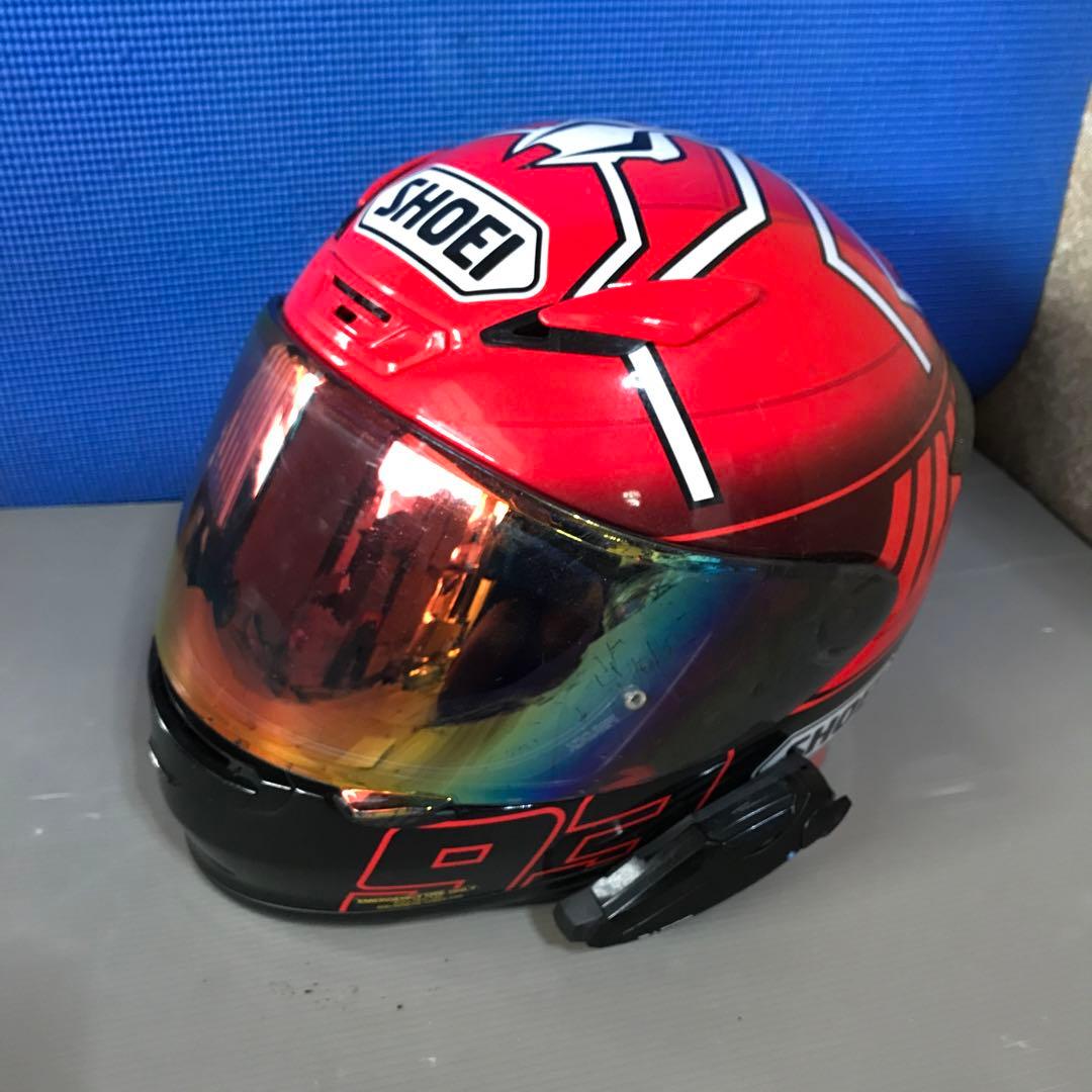 SHOEI ショウエイ Z-7 フルフェイス ヘルメット Mサイズ 赤 レッド