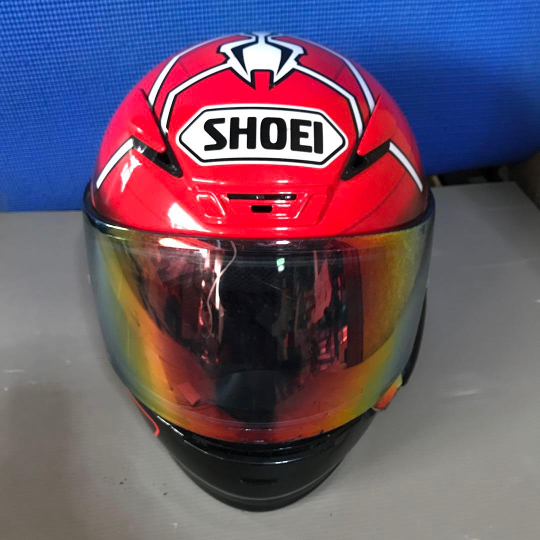 SHOEI ショウエイ Z-7 フルフェイス ヘルメット Mサイズ 赤 レッド