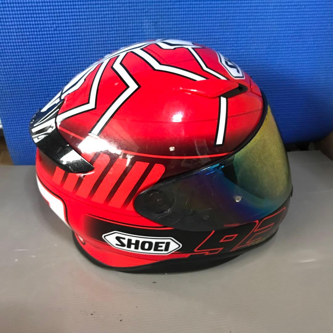 SHOEI ショウエイ Z-7 フルフェイス ヘルメット Mサイズ 赤 レッド
