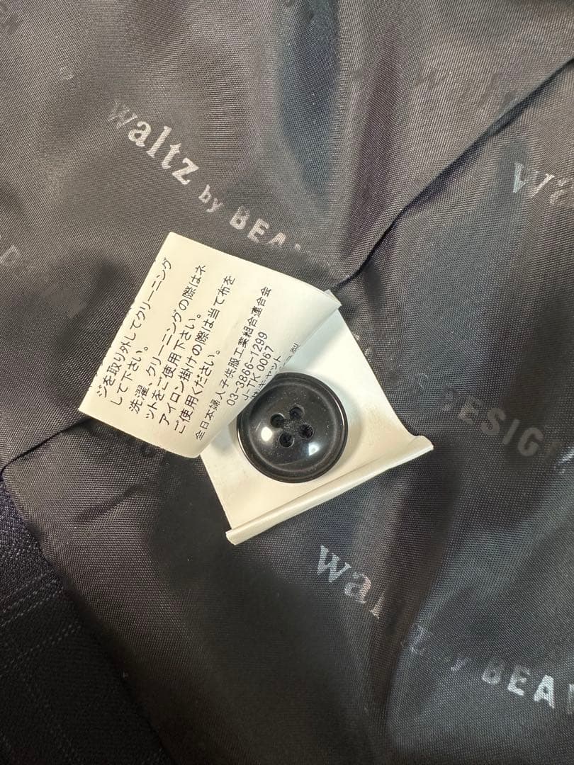 Waltz by BEAMS DESIGN チェック柄スーツ セット