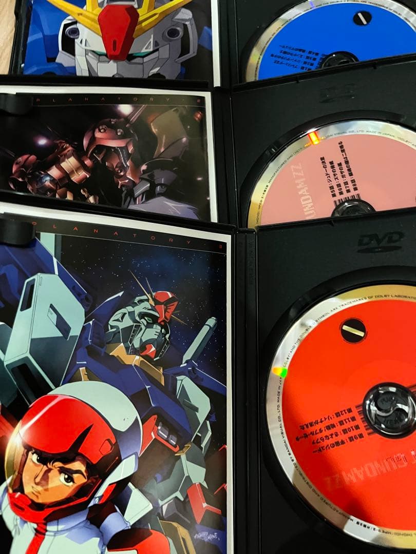 機動戦士ガンダム + Zガンダム zzガンダム dvd セット　セル版