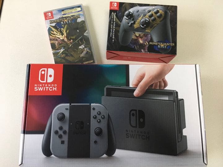 ニンテンドースイッチ　モンハン　プロコン
