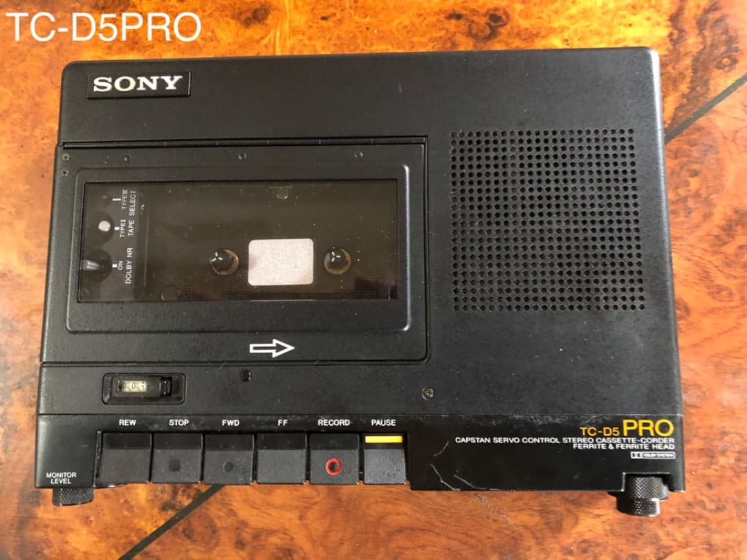 SONY　TC-D5PRO カセットコーダー