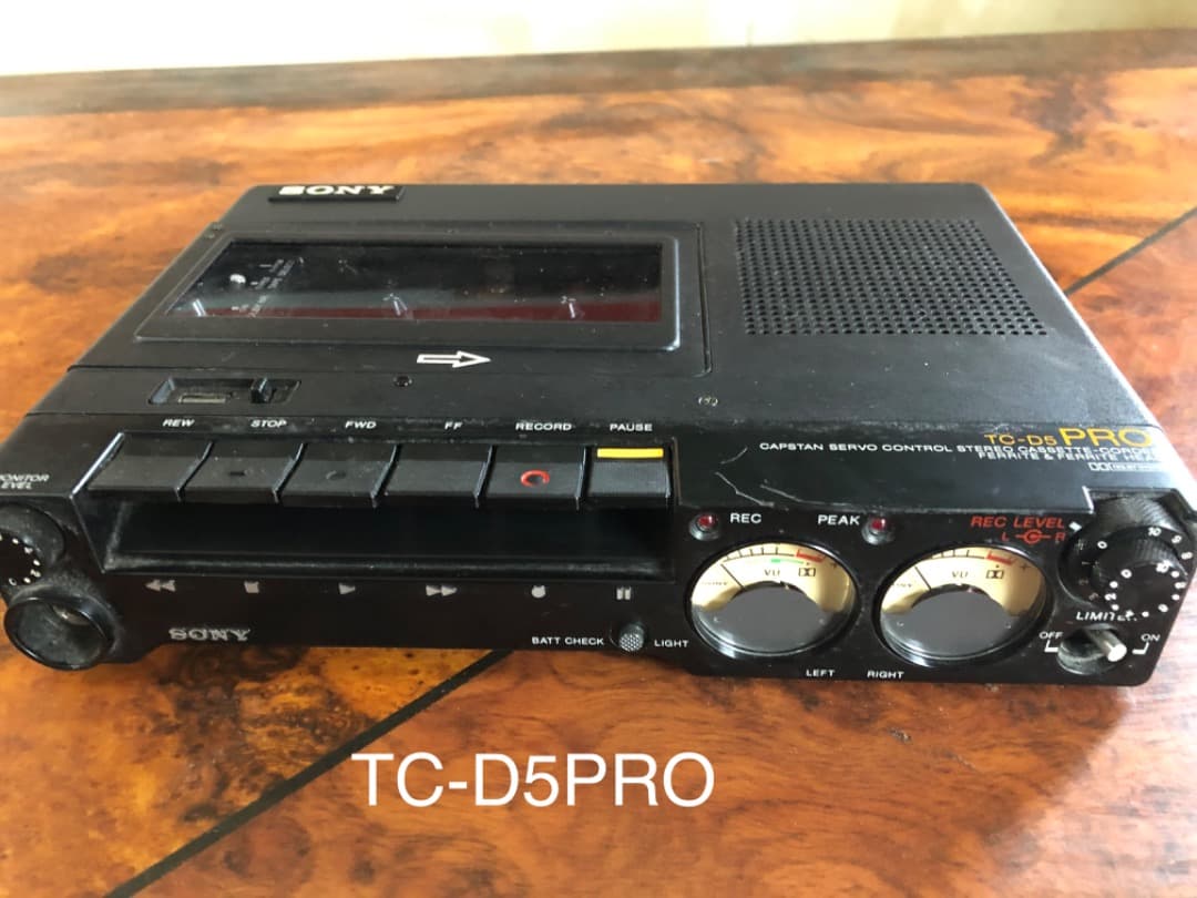 SONY　TC-D5PRO カセットコーダー