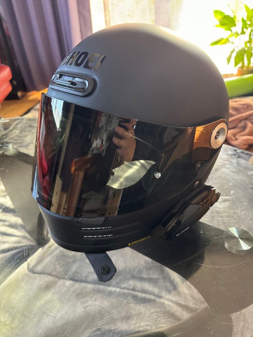 SHOEI Glamster フルフェイスヘルメットビーコムsb6xシングルつき