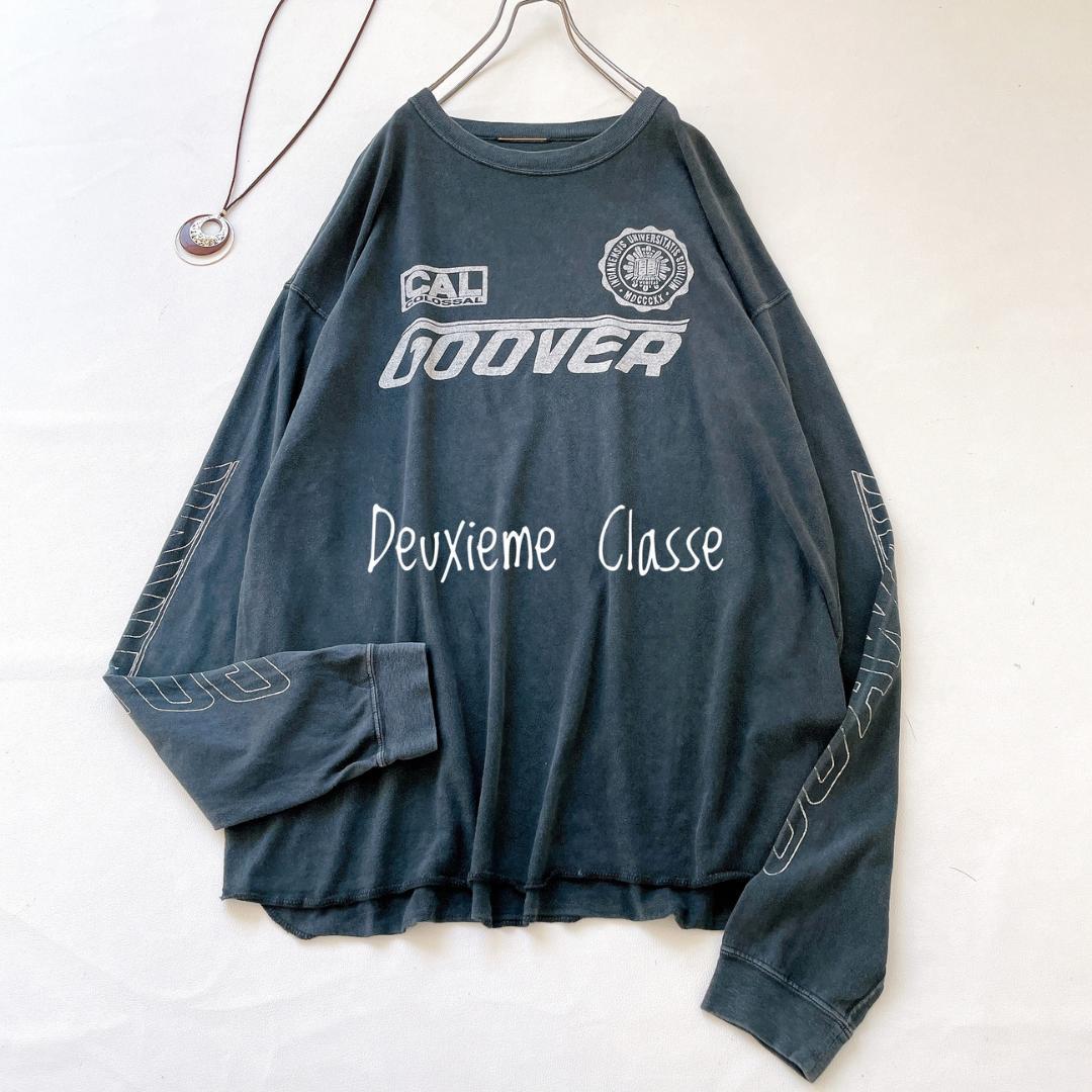 【美品】Deuxieme Classe 長袖ロゴTシャツ コットン100　可愛い