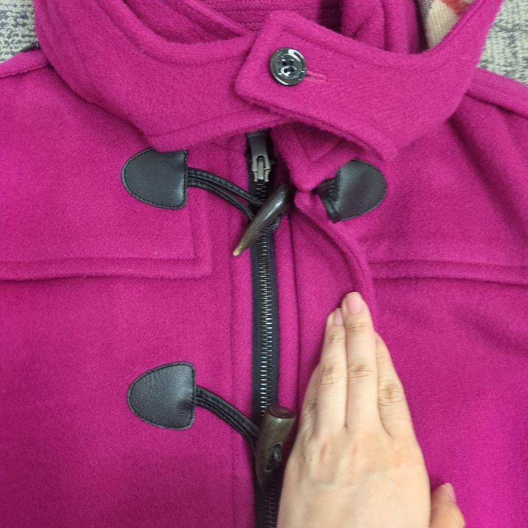 希少/美品 ピンク/BURBERRY children/ダッフルコート 12Y