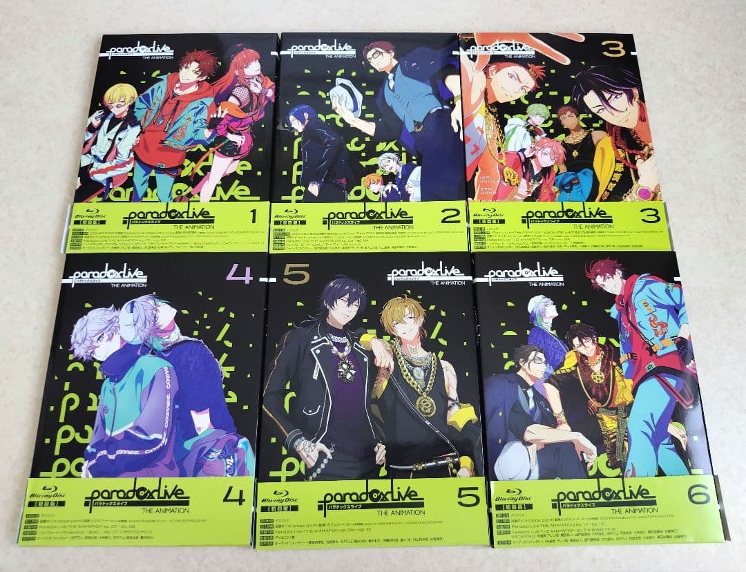paradox live Blu-ray 1-6巻セット