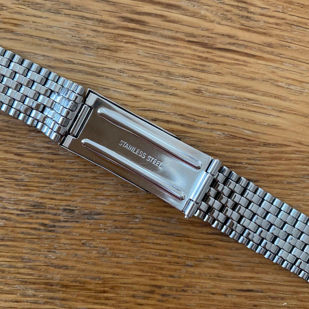 【新品同様】Mr Beads 18mm 9連ライスブレス ステンレス　バンド