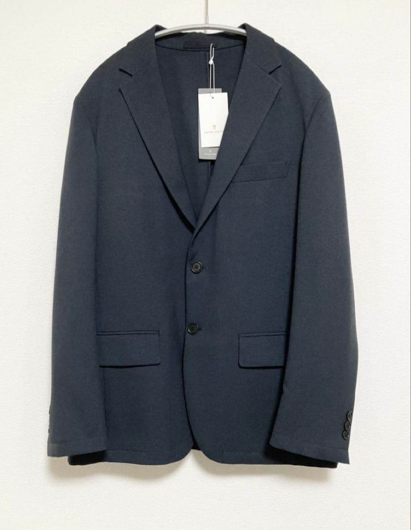 新品★洗濯可 テーラードジャケット 紺 UNITED ARROWS ¥35200