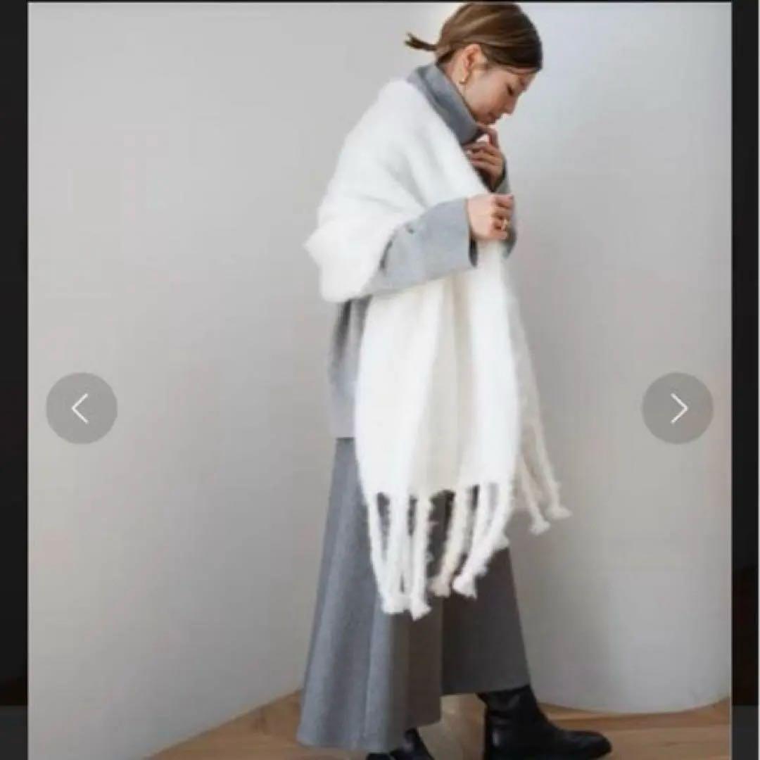 未使用✨定価59,400円　ドゥーズィエムクラス　モヘアビッグストール