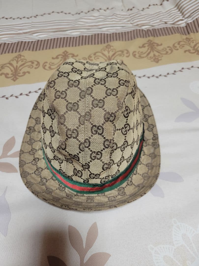 Gucci GGパターン フェドラハット