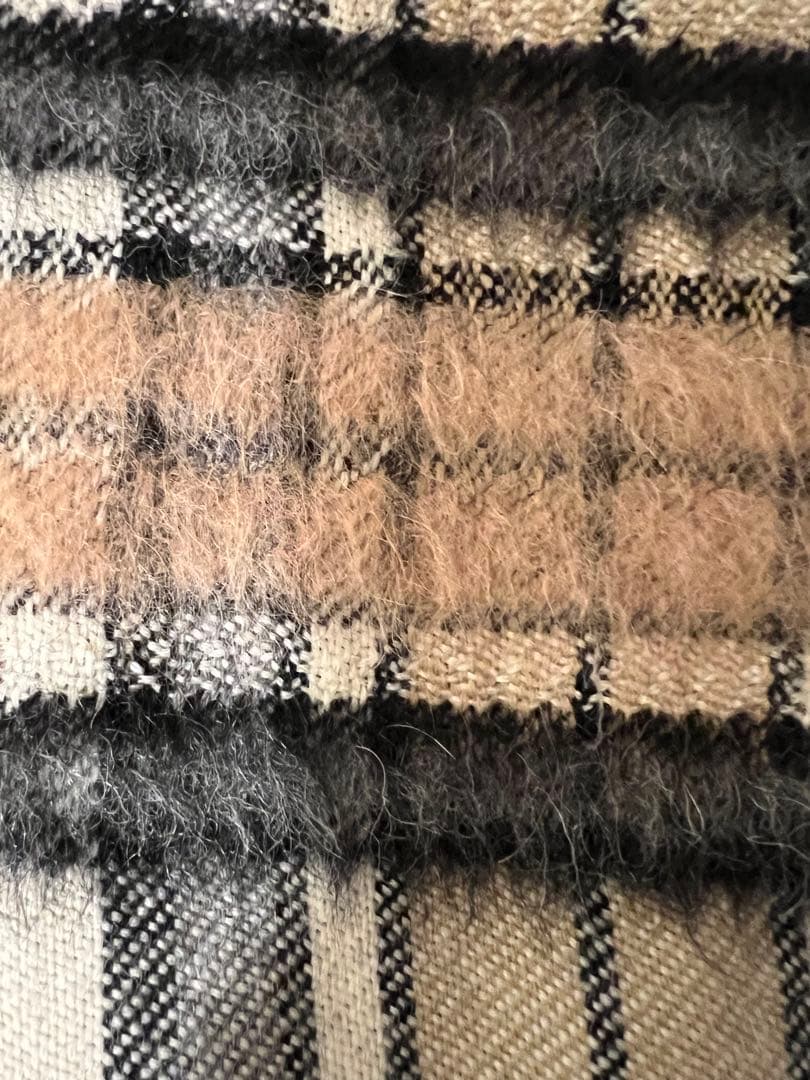 ADORE シャギーチェックノースリーブワンピース