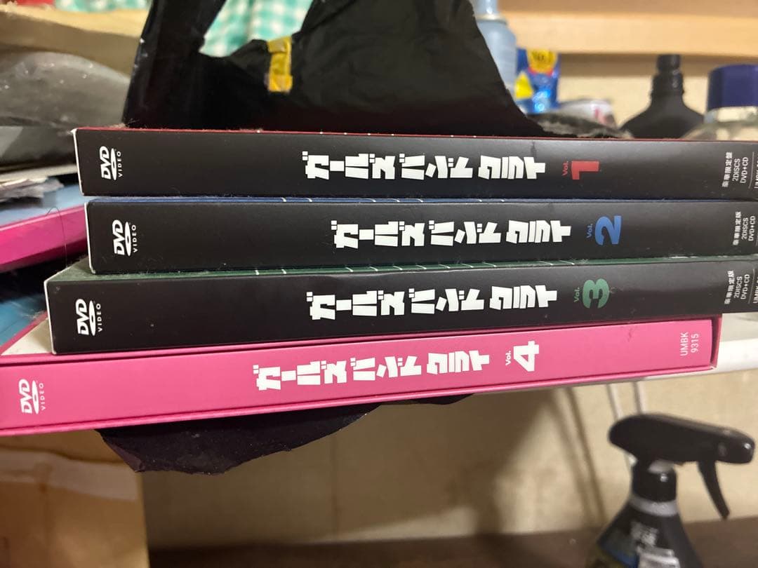 アニメ ガールズバンドクライDVD 1-4巻セット