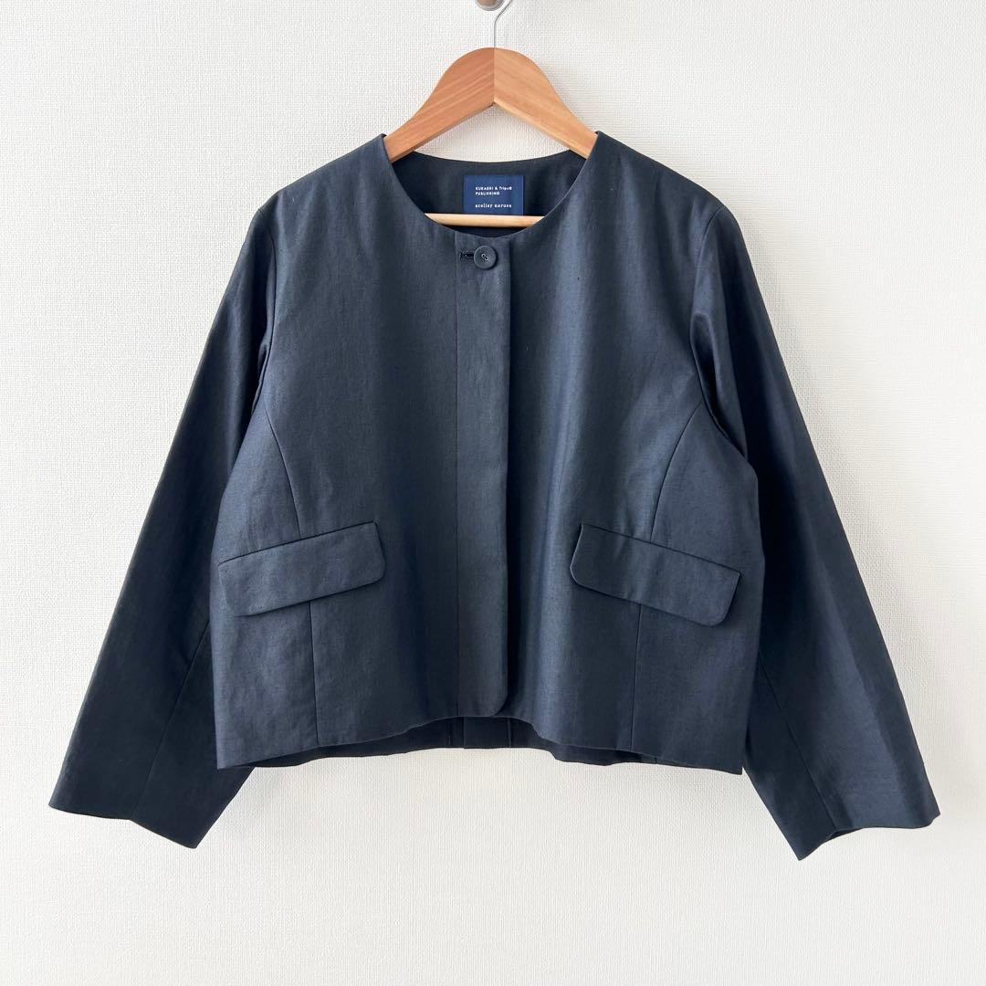 アトリエナルセ×北欧、暮らしの道具店　フォーマルジャケット　ネイビー
