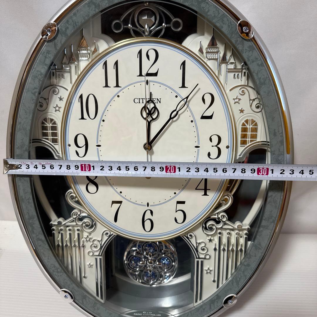 【未使用】CITIZEN シチズン　電波時計4MN512AZ05 時報付掛時計