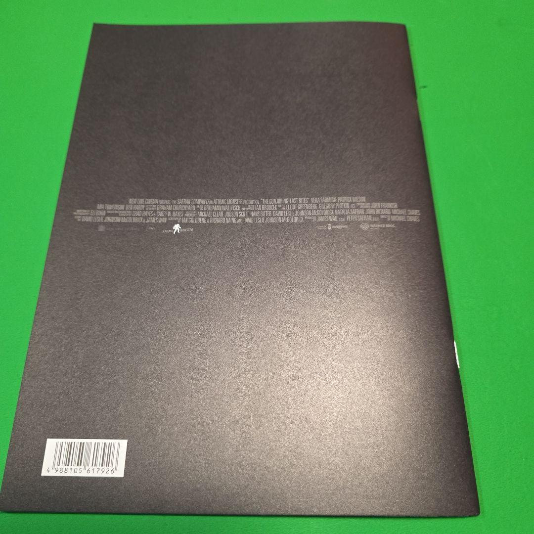 THE CONJURING: 最後の儀式パンフレット(B品多少曲がりあり