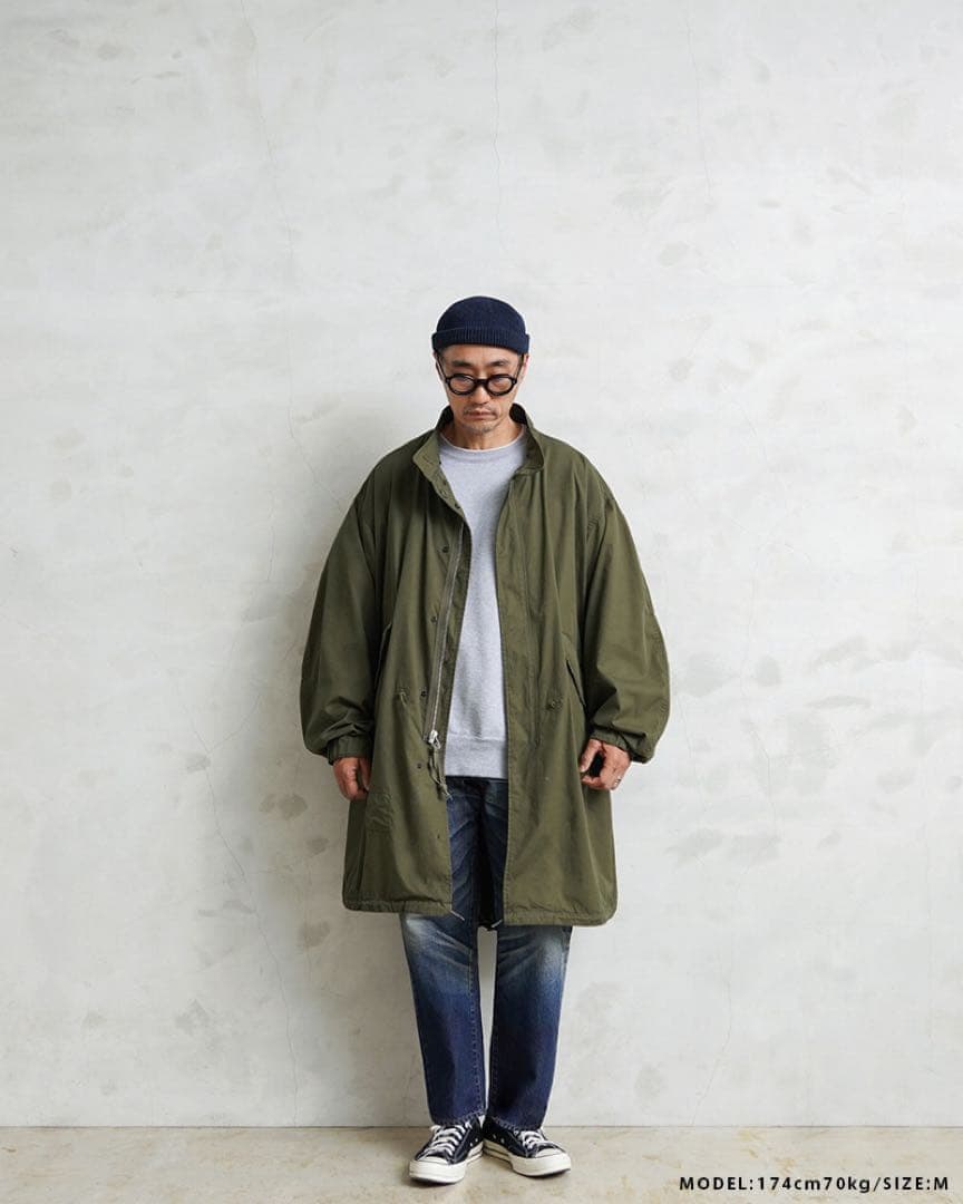 米軍M-65 フィッシュテールパーカー シェル WAIPER.inc