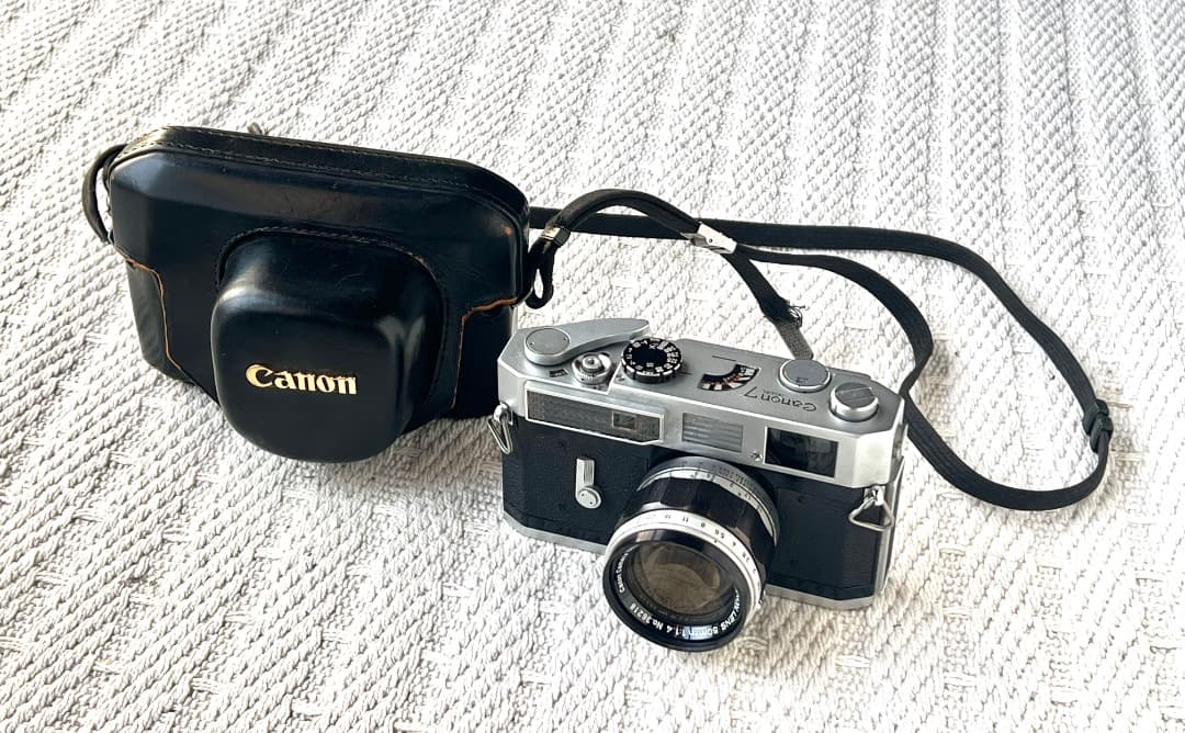 キャノン Canon MODEL 7 50mm f:1.4レンズ付 動作未確認