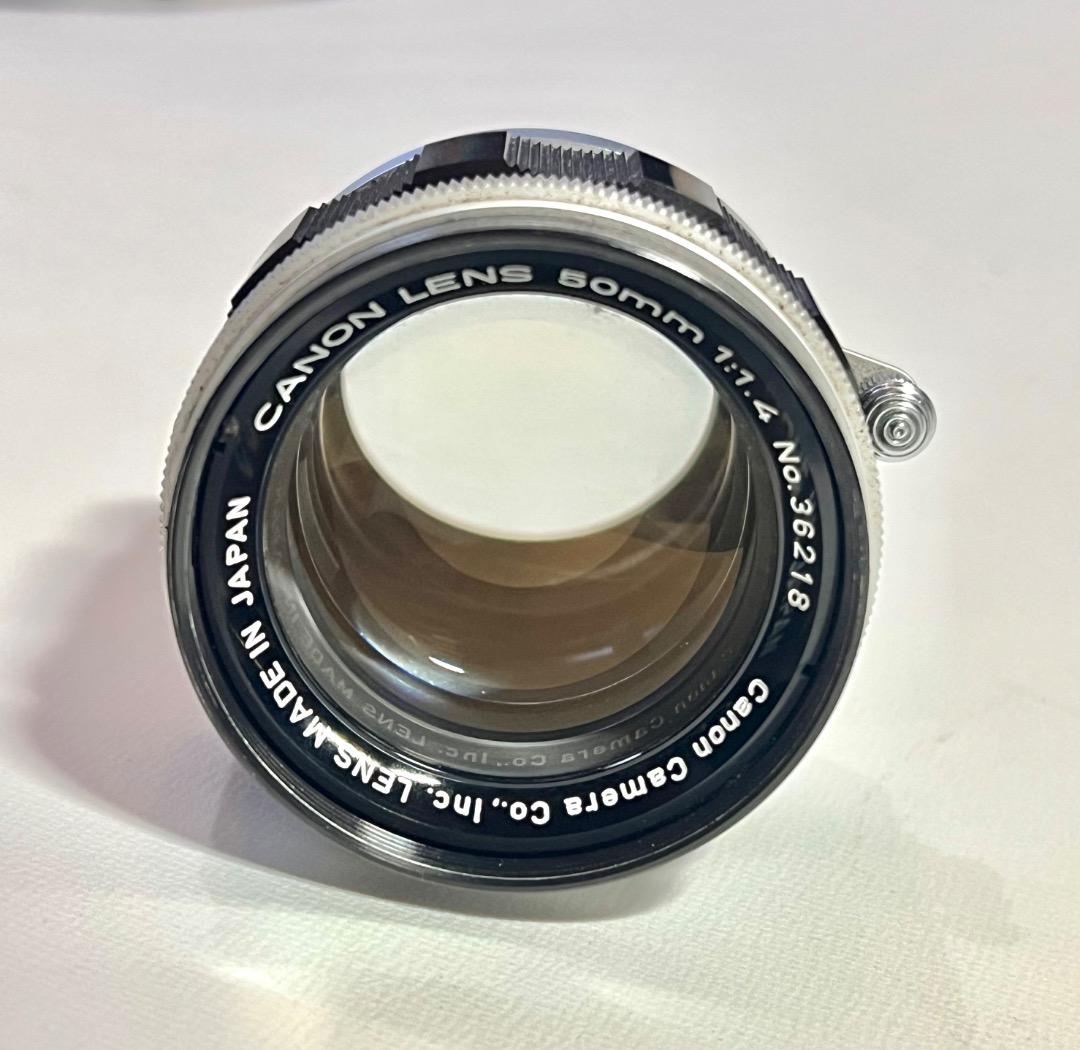 キャノン Canon MODEL 7 50mm f:1.4レンズ付 動作未確認