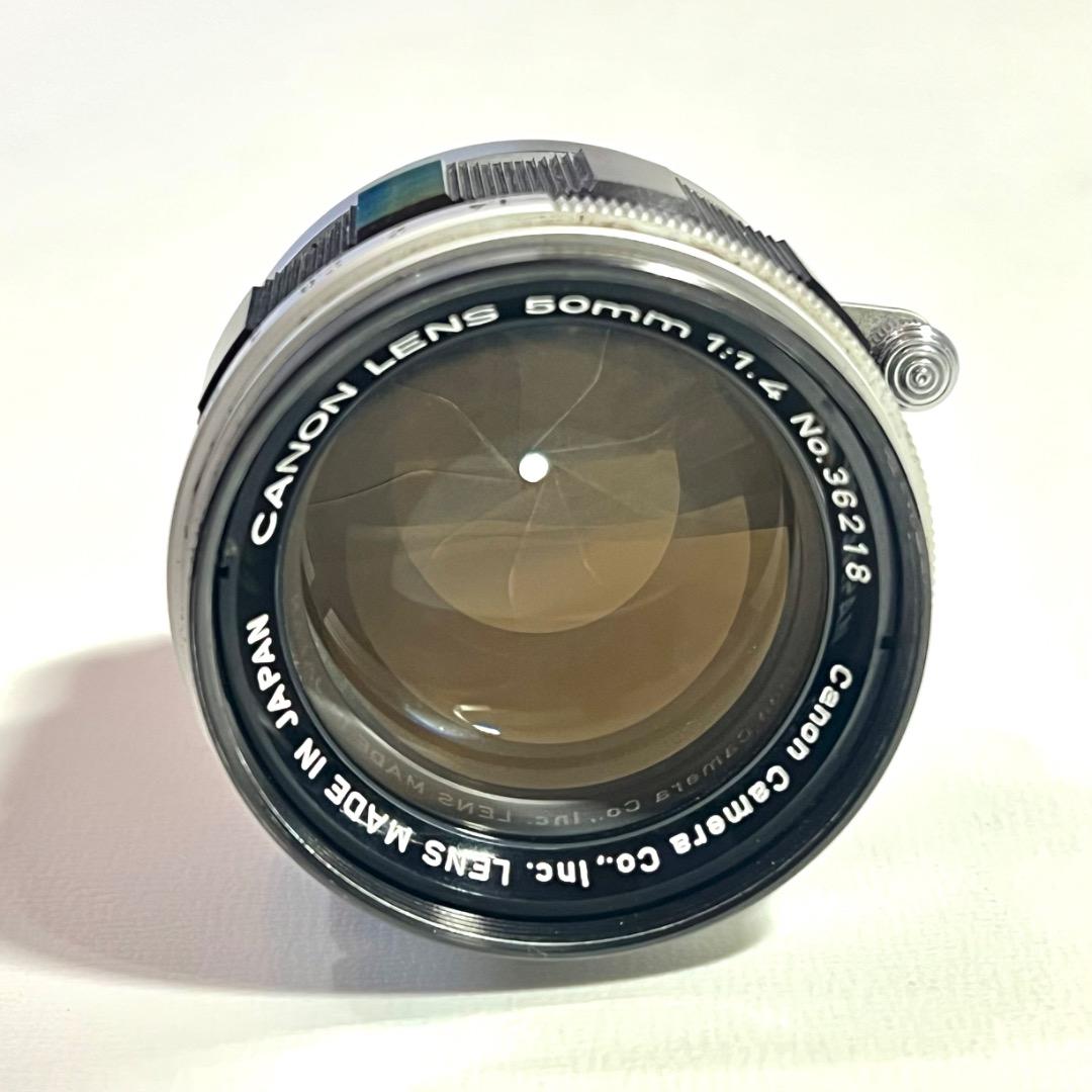 キャノン Canon MODEL 7 50mm f:1.4レンズ付 動作未確認