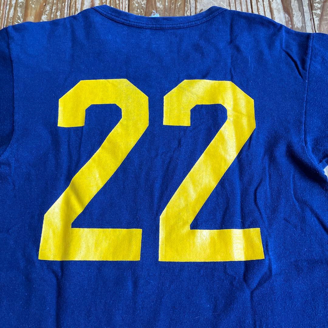 60sチャンピオンランナーズタグフットボールTシャツ