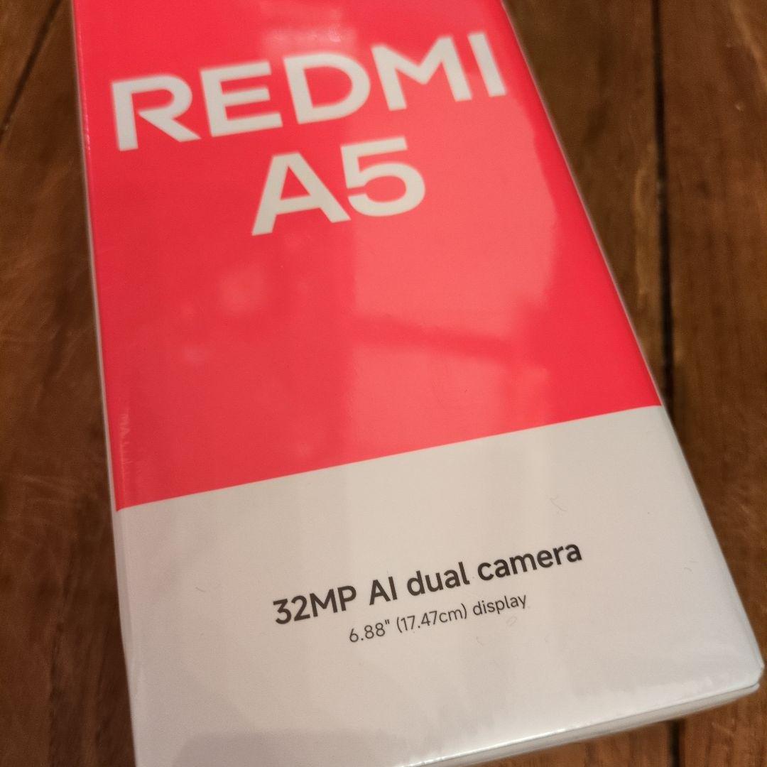 お値下不可！Xiaomi Redmi A5 4GB+128GB ブルー