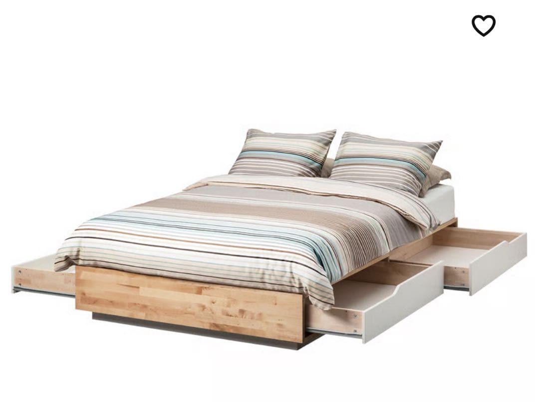 IKEA ベッドフレーム(セミダブル)＊シングルも出品中です＊