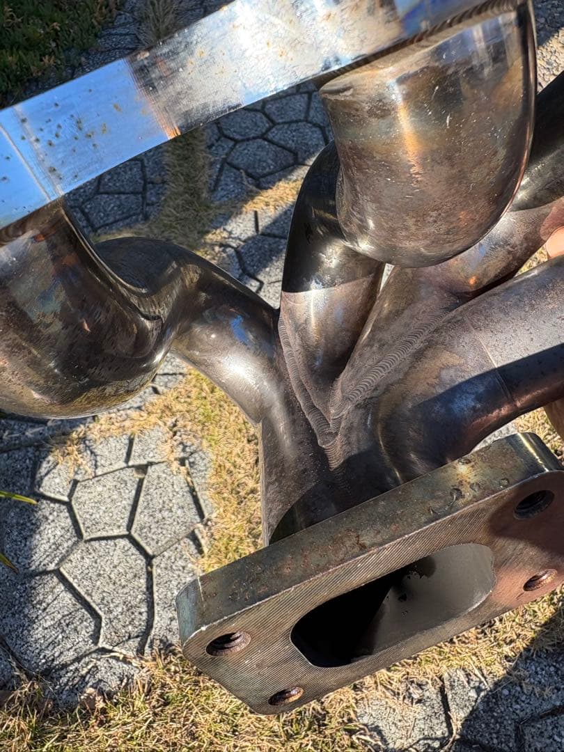 SR20 HKS ステンレス エキマニ