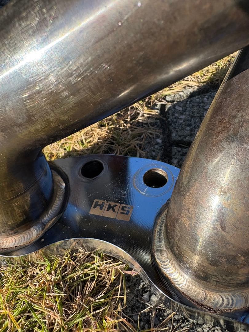 SR20 HKS ステンレス エキマニ