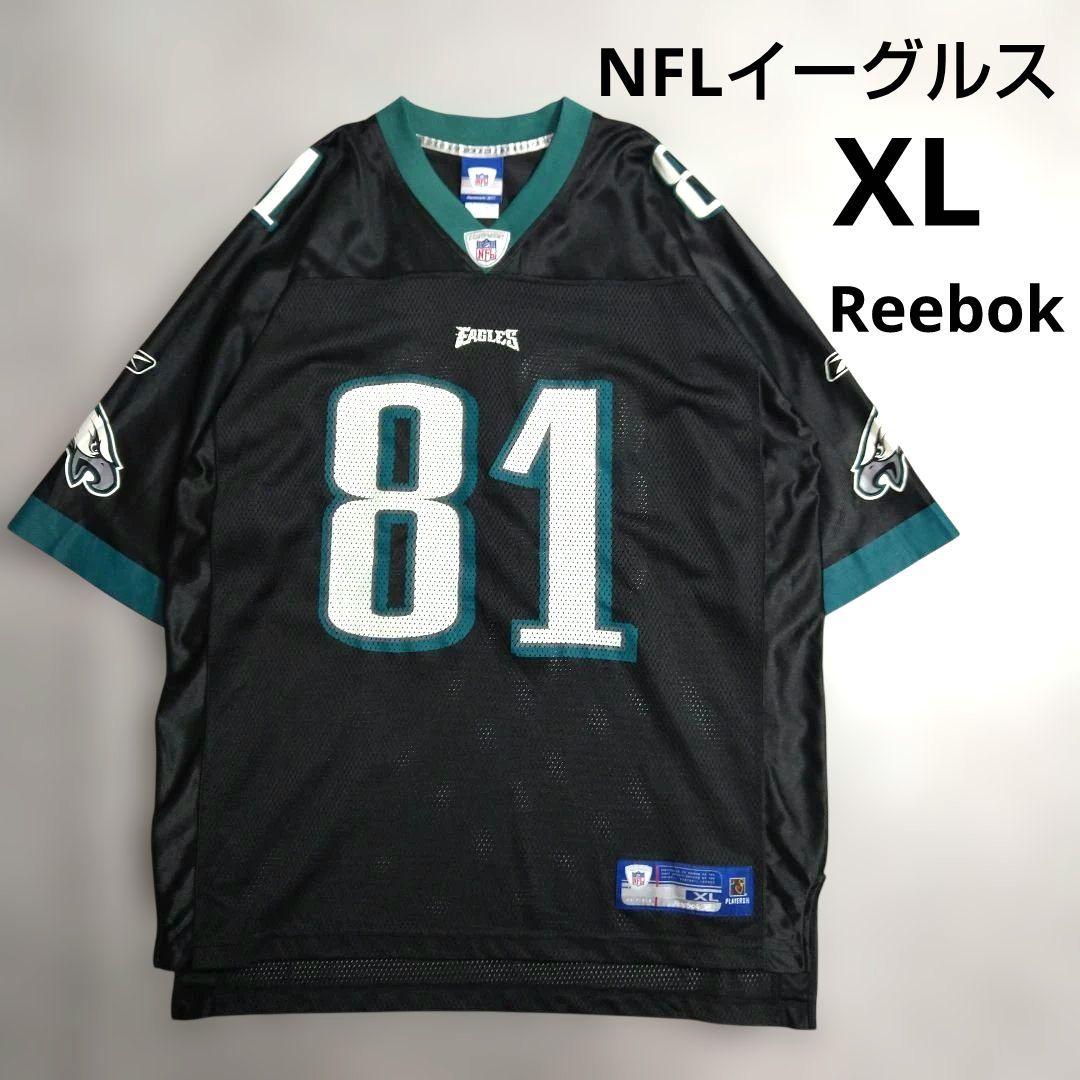 NFLイーグルス　アメフトゲームシャツ　Reebok製　XLサイズ