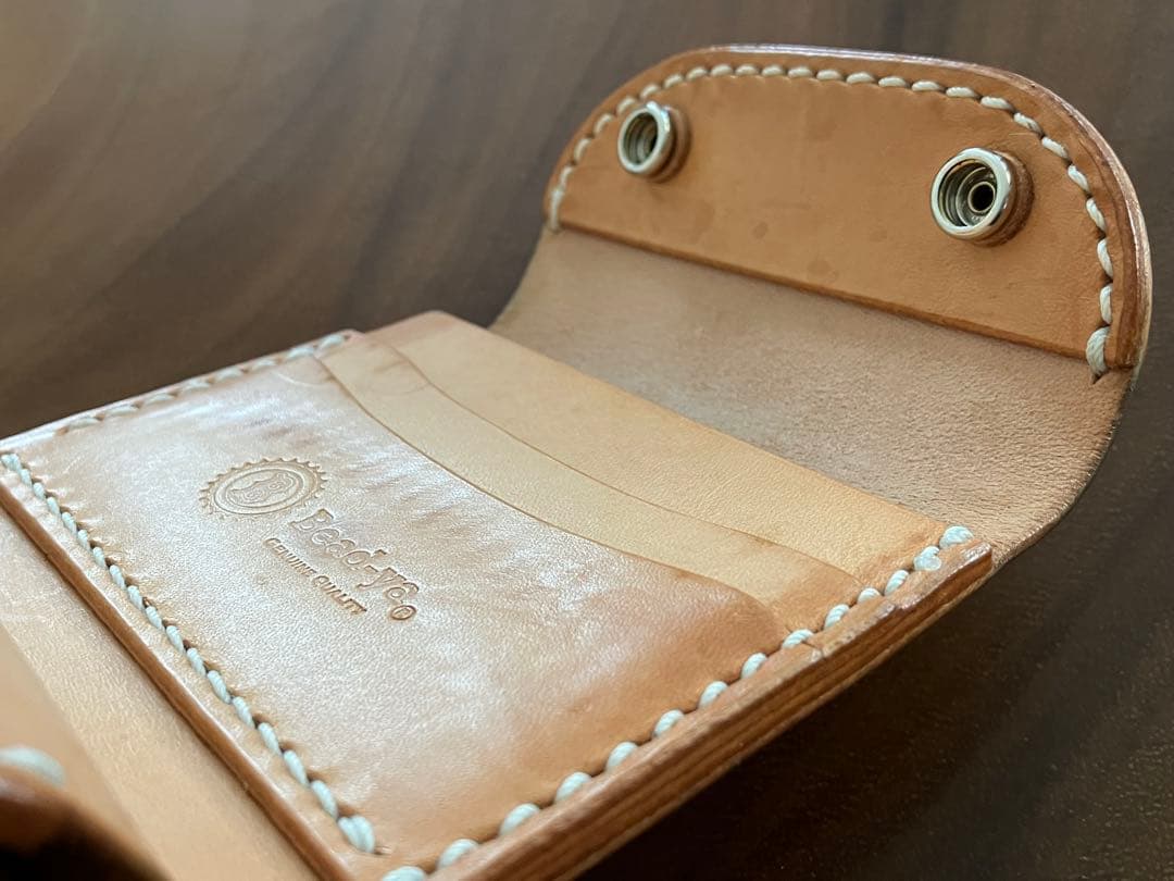 ビーズ屋公ちゃん コードバン ハーフウォレット