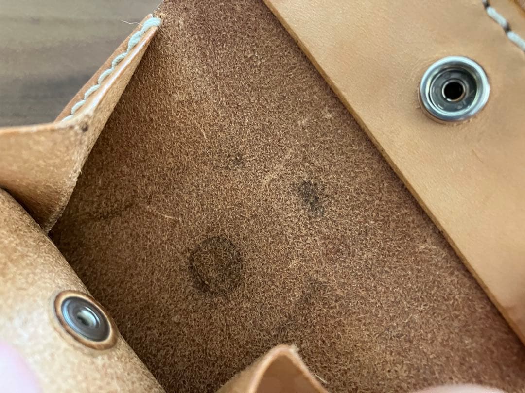 ビーズ屋公ちゃん コードバン ハーフウォレット