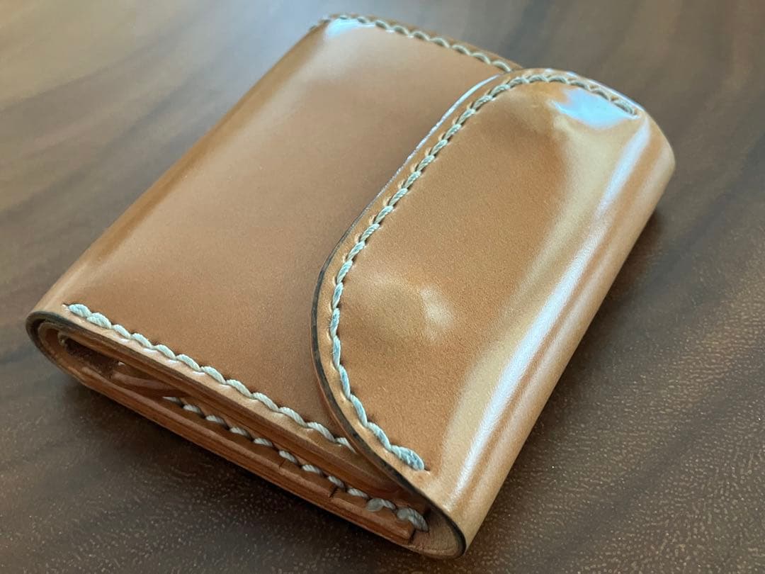 ビーズ屋公ちゃん コードバン ハーフウォレット