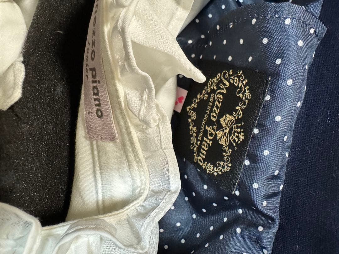 値下げ　メゾピアノジュニア　フォーマル3セット　160サイズ